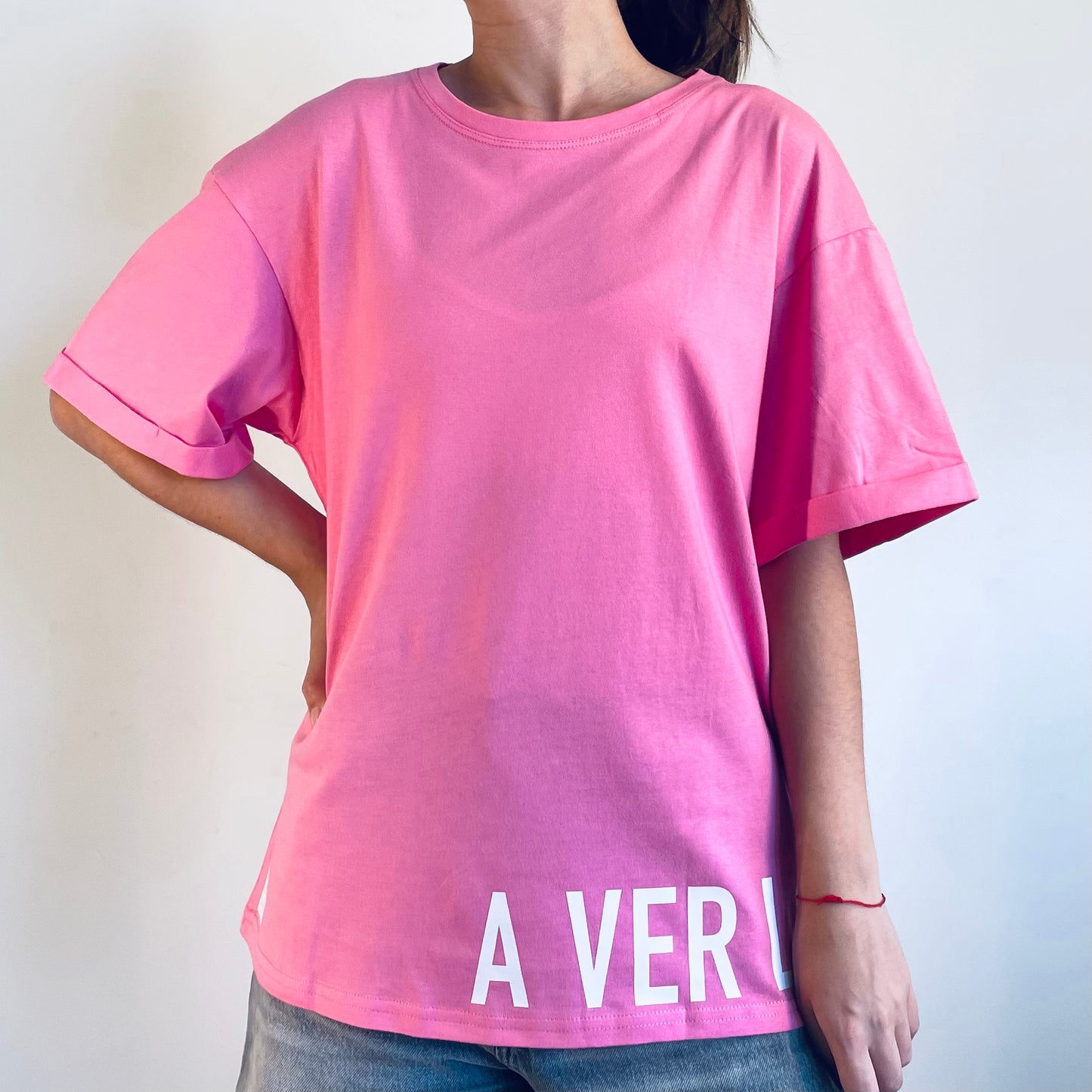 A VER LO QUE SURJA Girls Short sleeve t-shirt one size oversize